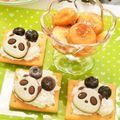 ❀あおい❀'s cooksnap of when they made ✿さくさくぱんだ✿onクラッカー.