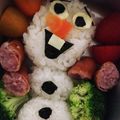 ゆまいけん's cooksnap of when they made オラフのお弁当.