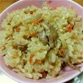 うーママ♪'s cooksnap of when they made ★簡単！美味しい！鶏ゴボウ炊き込みご飯★.