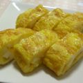 caramel-cookie's cooksnap of when they made ふわふわはんぺん玉子焼き.