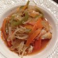 Walnut1107's cooksnap of when they made たらの野菜甘酢あんかけ.