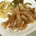 そらおのえくぼ's cooksnap of when they made 簡単✿豚のスティック揚げ♪.