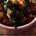 ほにゃ☆まみ's cooksnap of when they made 休日のお昼に♪鶏と豆腐の和風丼.