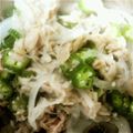 suchaan's cooksnap of when they made ＊ツナとオクラの簡単サラダ＊.