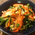 hawaiisunny's cooksnap of when they made ケールの塩もみサラダ.