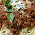 なななぁにつくろ♪'s cooksnap of when they made 簡単なのに絶品♪感動のミートソースパスタ.