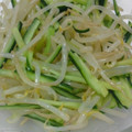 kira★★'s cooksnap of when they made もやしときゅうりのナムル風.