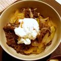 リープリヒ's cooksnap of when they made 超簡単...丼で...5分...牛丼.