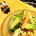 ooedosola's cooksnap of when they made おつまみに☆オクラとカニカマのピリ辛和え.