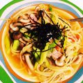 真里衣's cooksnap of when they made ナスとベーコンの和風パスタ.
