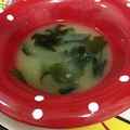 EMOL's cooksnap of when they made レンジで簡単☆即席みそ汁.