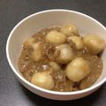 ビードロ絵日記's cooksnap of when they made 里芋のそぼろ煮.