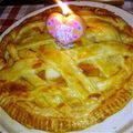 卓上みかん's cooksnap of when they made 林檎とかぼちゃのハロウィンパイ.