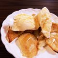 태라마미's cooksnap of when they made いつもよりちょっとリッチなパンケーキ.