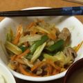 ヤンクスイチロー's cooksnap of when they made 鶏肉と長ネギの炒め物.