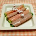 まあまま☆0403's cooksnap of when they made ハム巻き.
