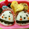 うさぎ君's cooksnap of when they made 簡単キャラ弁風　塩おにぎり♪.