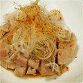 うさくま0202's cooksnap of when they made しっとりゆで鶏の白髪ねぎのせ.