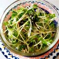 りん♥しゃね's cooksnap of when they made 簡単小鉢一品✿かいわれ大根の海苔佃煮和え.