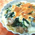 Blue-Island's cooksnap of when they made チーズがとろ～りあつあつグラタン.