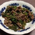 コルガン's cooksnap of when they made 牛細切れピーマン甘辛炒め.