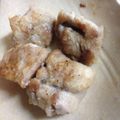 はらぺこウサギのママ's cooksnap of when they made 鮭と白子のムニエル.