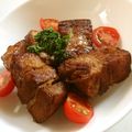 YLisa's cooksnap of when they made カリッとろ〜‼豚バラのバルサミコソース.