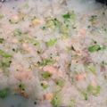 はらぺこウサギのママ's cooksnap of when they made 離乳食中期☆鮭とブロッコリーの豆乳ドリア.