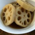へでば's cooksnap of when they made シャッキリ☆れんこんの煮物.
