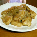 むぐりゅう's cooksnap of when they made かさ増し＊鶏の生姜焼き＊.