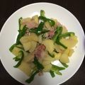 にむばすしゅたーぜん's cooksnap of when they made ベーコンとピーマンとじゃが芋の炒めもの.