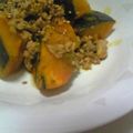 イノチサ's cooksnap of when they made かぼちゃの鶏そぼろ煮.