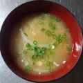 けいちや's cooksnap of when they made 染み渡る美味しさ♪挽き肉入りお味噌汁.
