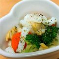 tera☆mix's cooksnap of when they made ホタテとブロッコリーのココットカマン.