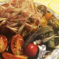 えりりん★★'s cooksnap of when they made 素焼きオクラのバルサミコ茗荷トマトドレ.