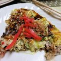 ずめお's cooksnap of when they made ふわ！シャキ！豆腐でお好み焼き.