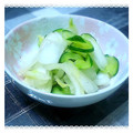 kuuring's cooksnap of when they made ◆簡単◆白菜ときゅうりの漬け物.