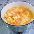 Mrシモブクレ's cooksnap of when they made トマ玉スープ.