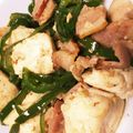 虎ざる's cooksnap of when they made 焼肉タレで簡単♪ベーコンピーマン豆腐炒め.