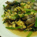 cookingAbu's cooksnap of when they made ●小松菜とアサリのあんかけ炒め●.