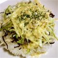 KUMI KUMI's cooksnap of when they made 朝ごはん・ランチに♪キャベチーズ丼♥.
