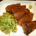 莉彩パパ's cooksnap of when they made いなだの刺身のごま漬け.