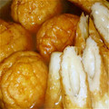 ikamama's cooksnap of when they made ✿魚河岸揚げと竹輪のおでん風煮✿.
