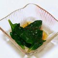水無雲's cooksnap of when they made ＊おかわかめのおひたし＊.