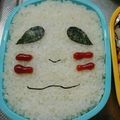 悪ガキかぁさん's cooksnap of when they made 樽美酒弁当！キャラ弁.