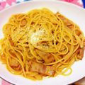 まゆまゆん。's cooksnap of when they made トマトジュースで簡単☆ナポリタン☆.