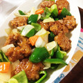 ミセスポンポコ's cooksnap of when they made 揚げ焼きで簡単！大豆ミートの酢豚風♡.