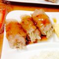はるとんmam's cooksnap of when they made もやしと大葉の豚肉巻き.
