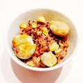 なつき☆ミ's cooksnap of when they made ささげ入り栗ごはんを超・時短で♪.