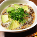 YUKIKI☆'s cooksnap of when they made アボカド納豆のモズク和え.